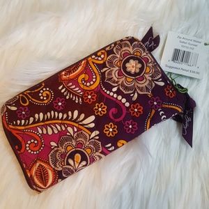 NWT Vera Bradley Zip Around Wallet